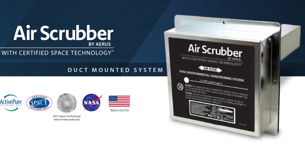 Air Scrubber clwans the air and surfaces of harmful viruses and contaminants