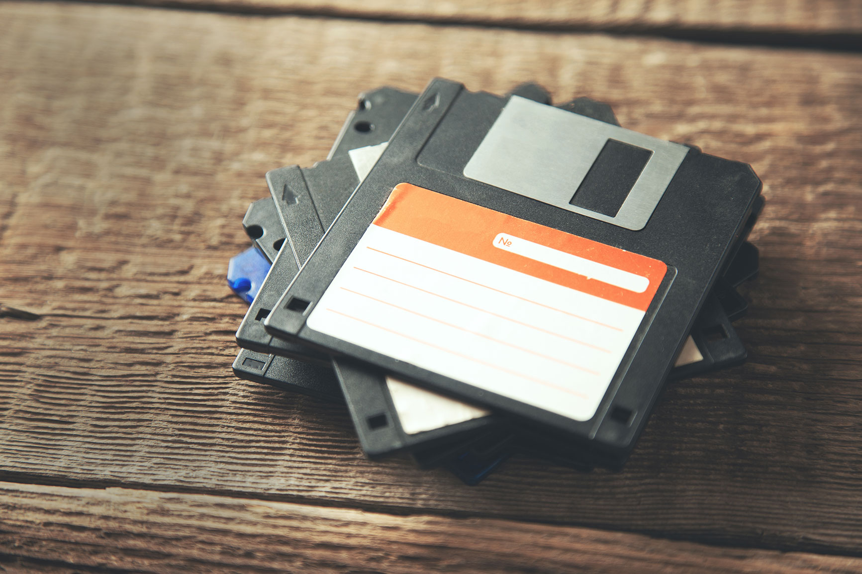 Floppy disks are old & inefficient just like a heating system that's 15 years old.